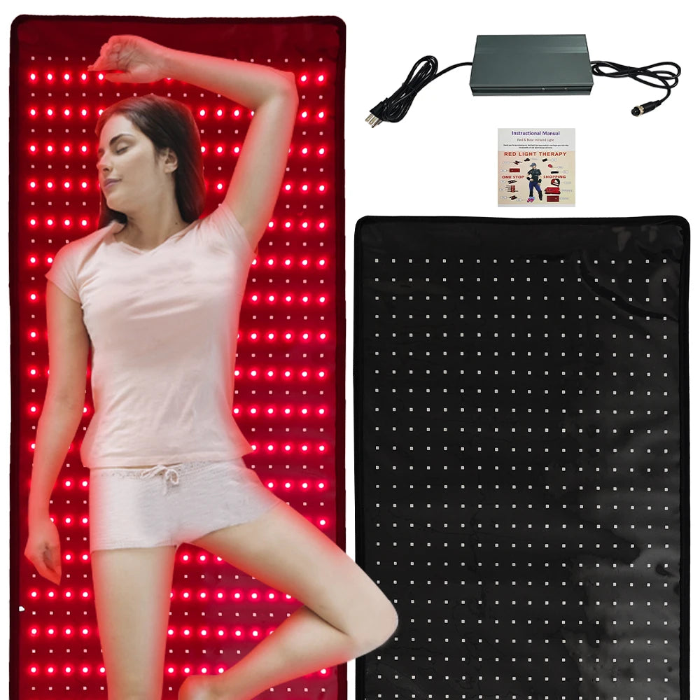 Transform Your Wellness Routine with the 660Nm 850Nm Red Light Therapy Sauna Mat - Experience Pain Relief and Relaxation at Home!