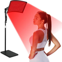 Face Red Light Therapy Panel for Full Body Skin Beauty Flexible Red Light Therapy Panel with Stand Home Salon Device
