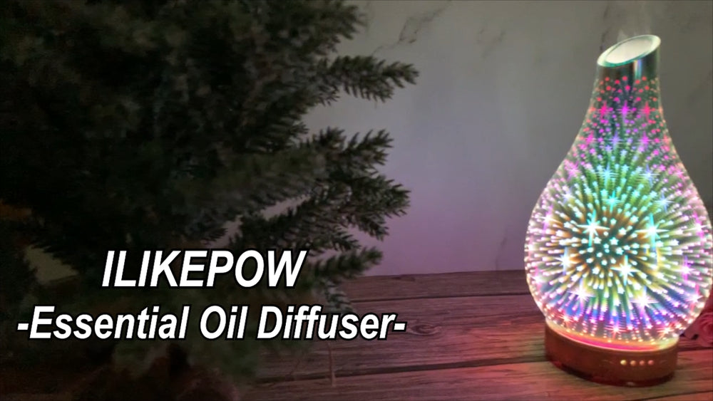 Ultraschall Luftbefeuchter Aroma Diffuser Diffusor Humidifier LED Licht 7 Farben