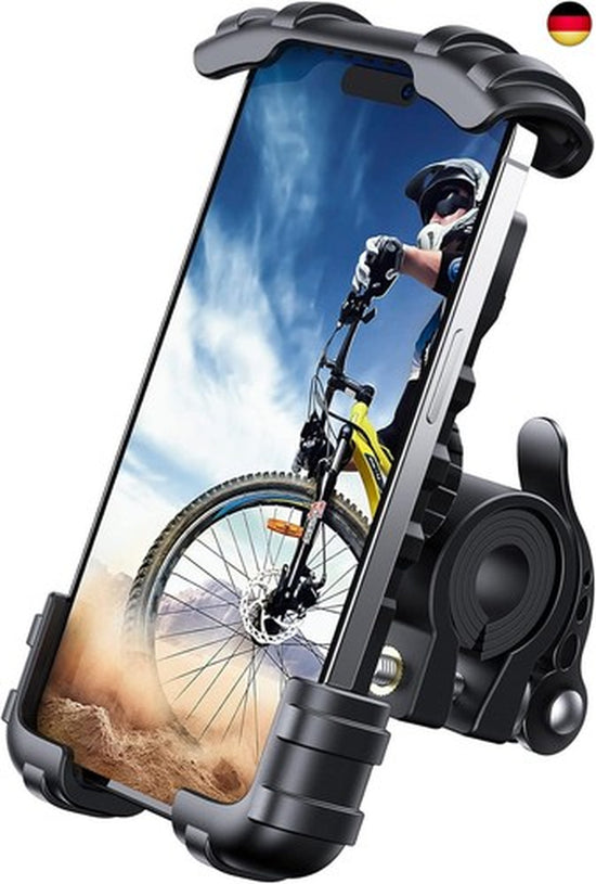 Lamicall Handyhalterung Fahrrad, Handyhalter Motorrad - Universal 360° Fahrrad