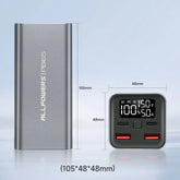 16000Mah / 24000Mah Power Bank Type C PD 65W / 100W Fast Charging Powerbank External Battery Charger for Laptop Iphone