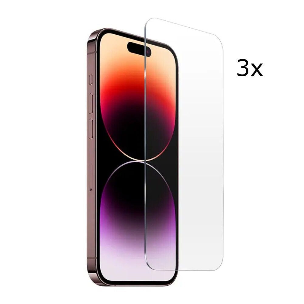 3X Schutzglas Für Iphone 16E 16 15 14 13 12 11 XS Pro Max 8 plus SE Glasfolie