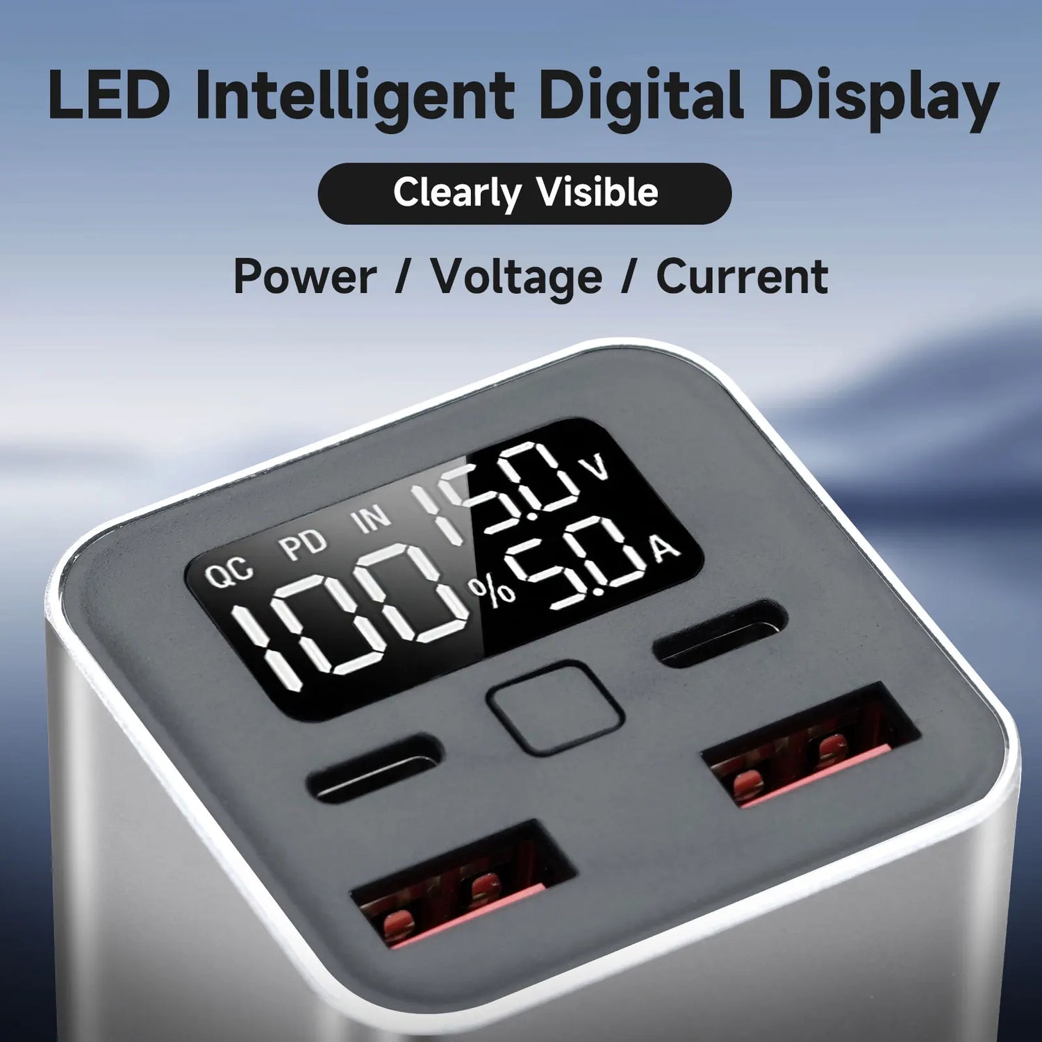 16000Mah / 24000Mah Power Bank Type C PD 65W / 100W Fast Charging Powerbank External Battery Charger for Laptop Iphone