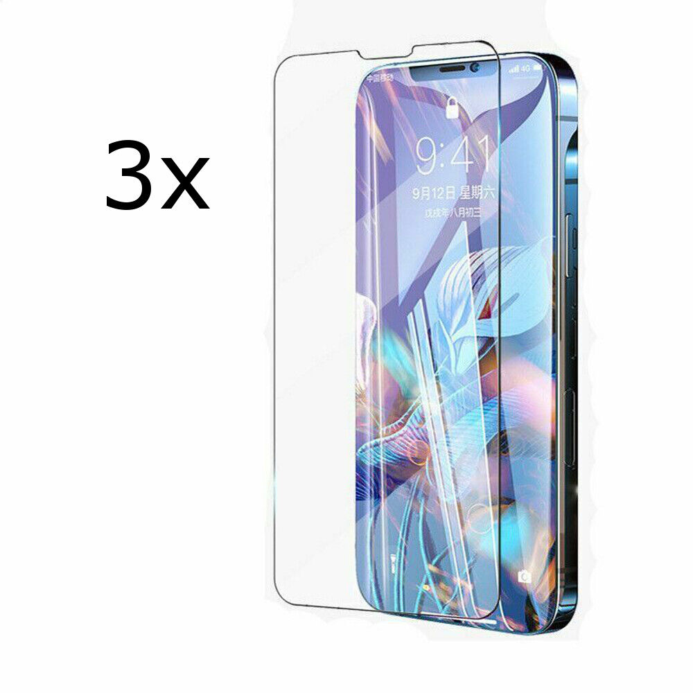 3X Schutzglas Für Iphone 16E 16 15 14 13 12 11 XS Pro Max 8 plus SE Glasfolie